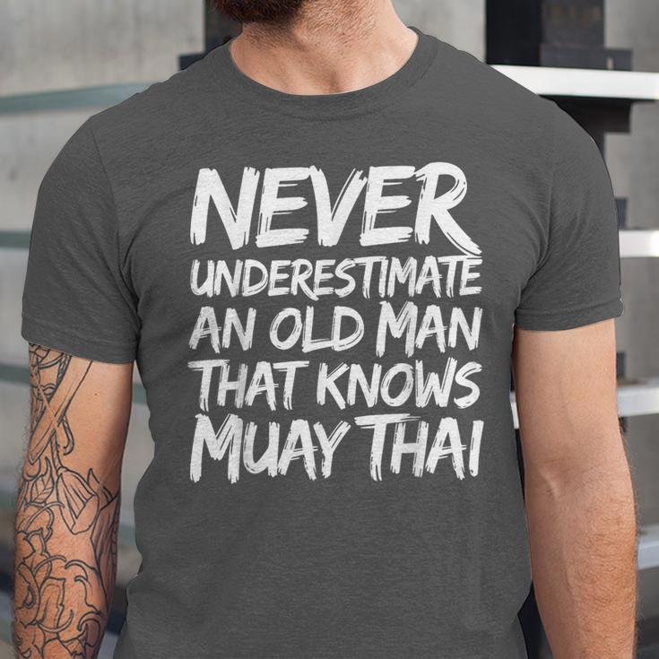 Muay Thai For Men Boys Dad Mixed Martial Arts Unisex Jersey T-Shirt