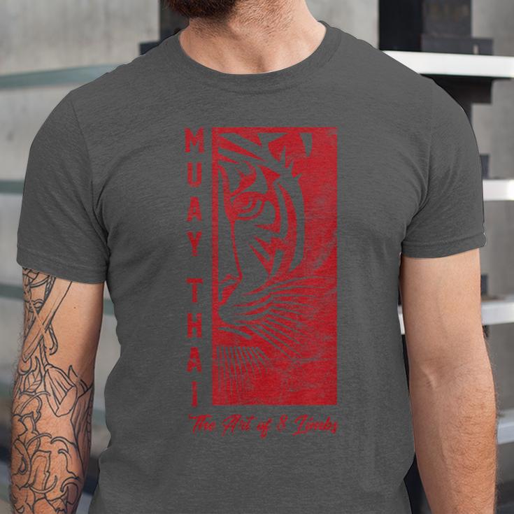 Muay Thai Tiger Art Of 8 Limbs Kickboxing Shirt Unisex Jersey T-Shirt