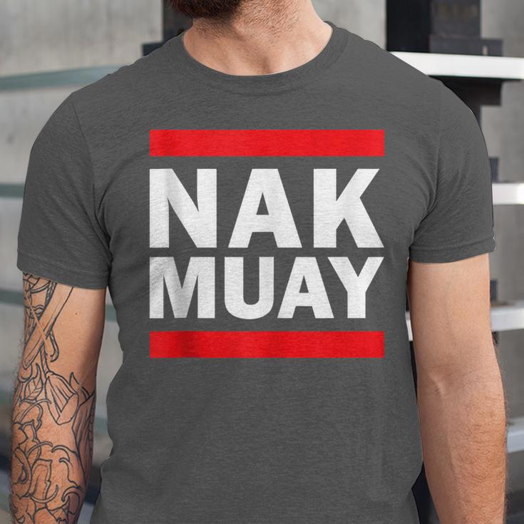 Nak Muay Thai Fighter Unisex Jersey T-Shirt Nak Muay Thai Fighter Unisex Jersey T-Shirt
