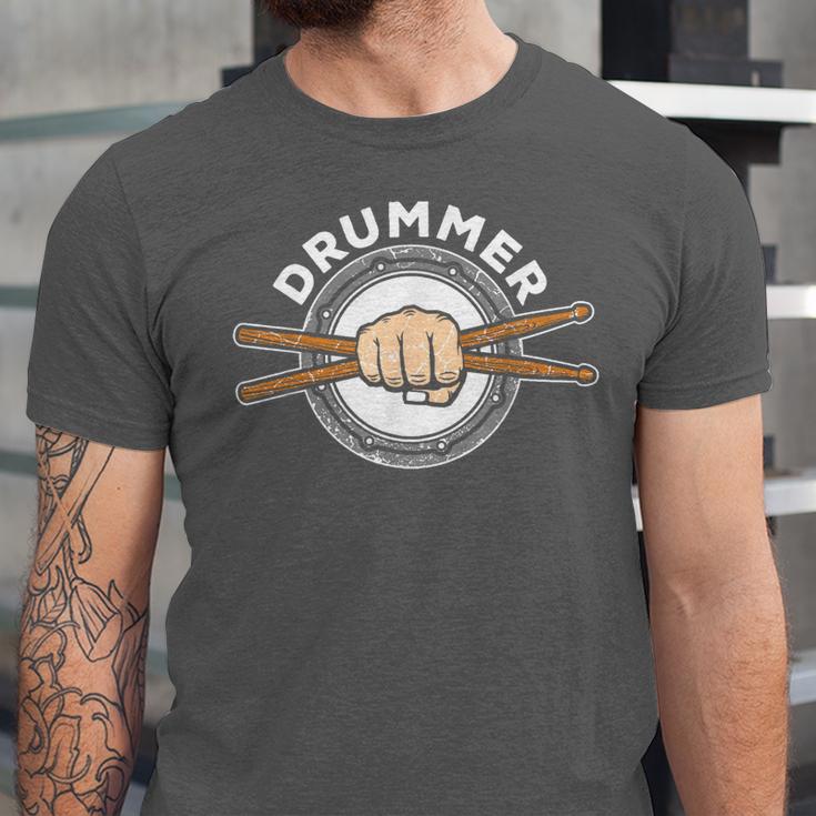 Percussion Drum Sticks Drummer Quote Drum Kit T-Shirt Unisex Jersey T-Shirt Percussion Drum Sticks Drummer Quote Drum Kit T-Shirt Unisex Jersey T-Shirt