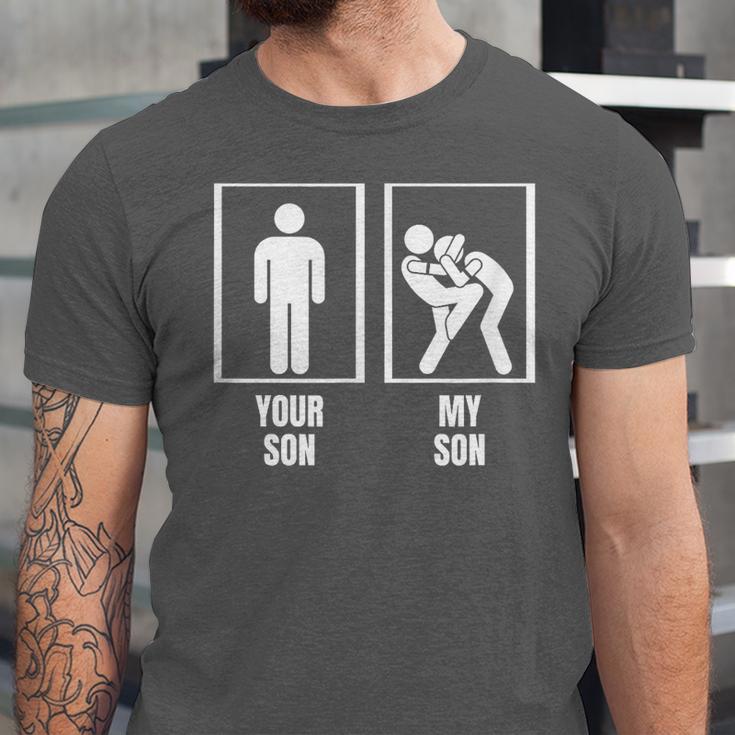 Your Son My Son Dad Father Mom Mother Muay Thai Unisex Jersey T-Shirt