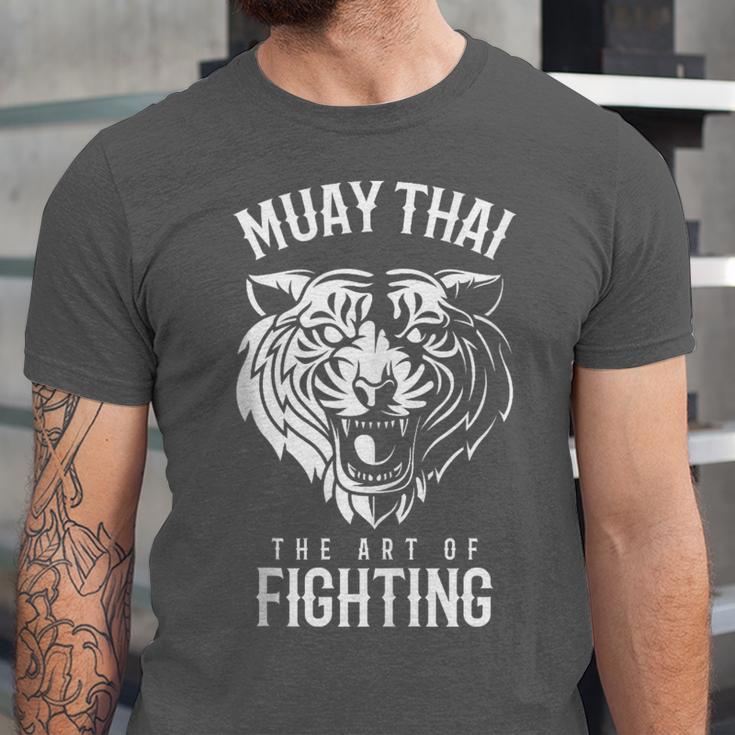 Tiger Muay Thai And Kickboxing Unisex Jersey T-Shirt Tiger Muay Thai And Kickboxing Unisex Jersey T-Shirt