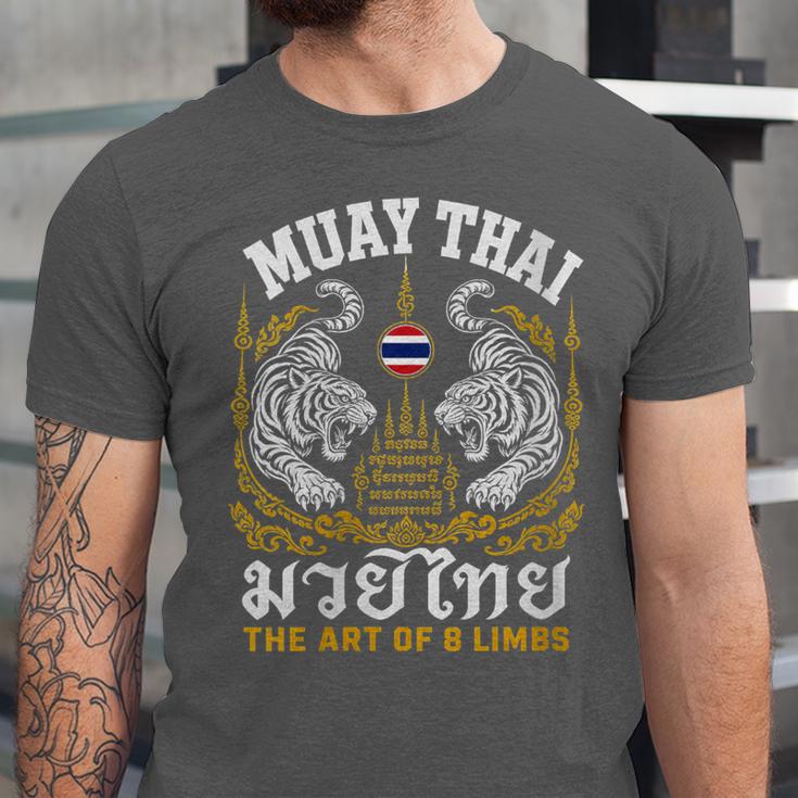 Women's Muay Thai The Art Of 8 Limbs Martial Arts Tigers Unisex Jersey T-Shirt