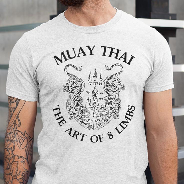 The Art Of 8 Limbs Muay Thai Unisex Jersey T-Shirt The Art Of 8 Limbs Muay Thai Unisex Jersey T-Shirt