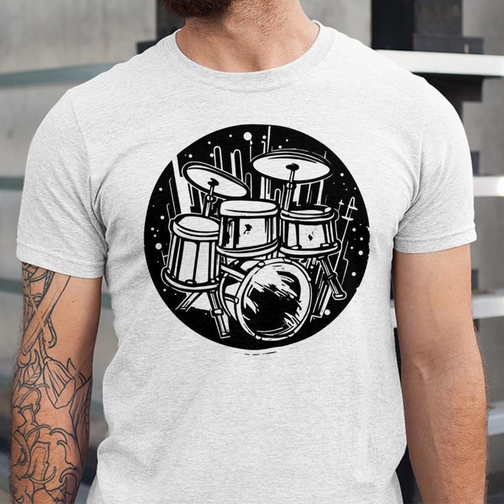 Drum Kit Drums Sweatshirt Unisex Jersey T-Shirt