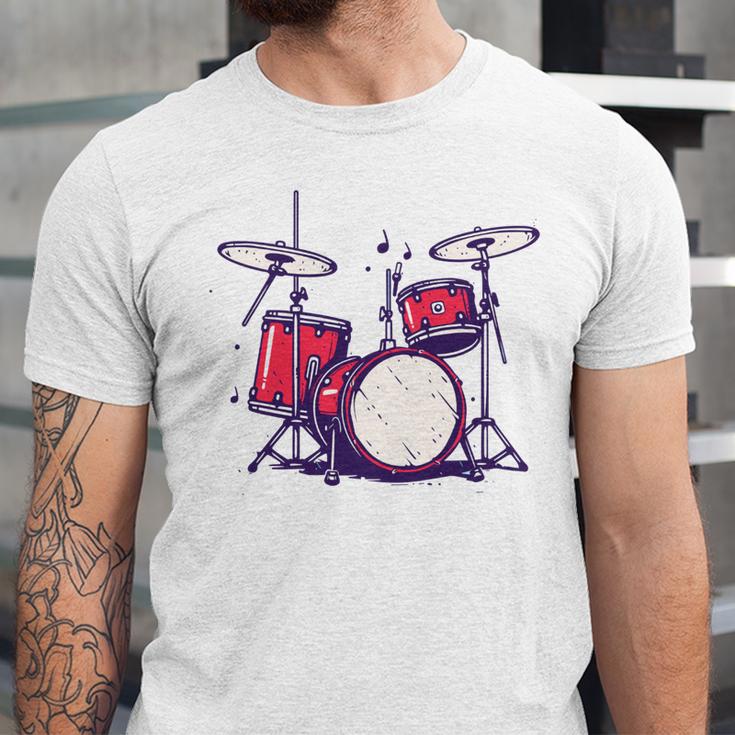 Drum Kit Electronic Drums Sweatshirt Unisex Jersey T-Shirt Drum Kit Electronic Drums Sweatshirt Unisex Jersey T-Shirt
