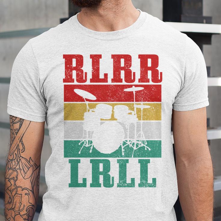 Drummer RLRR LRLL Vintage Drum Kit Sweatshirt Unisex Jersey T-Shirt Drummer RLRR LRLL Vintage Drum Kit Sweatshirt Unisex Jersey T-Shirt