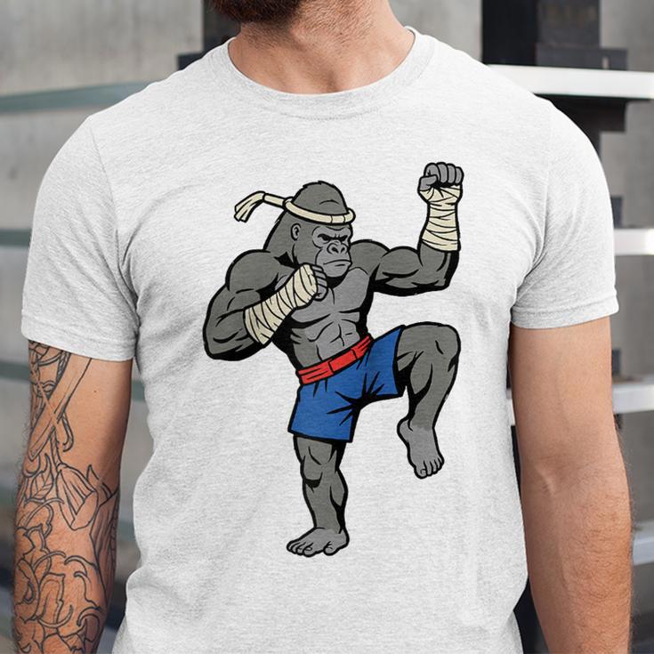 Gorilla Muay Thai Combat Sport Fighter Martial Arts 8 Limbs Raglan Baseball Tee Unisex Jersey T-Shirt Gorilla Muay Thai Combat Sport Fighter Martial Arts 8 Limbs Raglan Baseball Tee Unisex Jersey T-Shirt