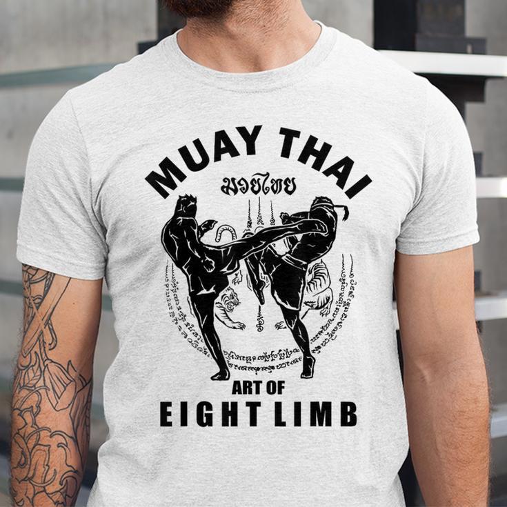 Muay Thai Art Of Eight Limb Unisex Jersey T-Shirt Muay Thai Art Of Eight Limb Unisex Jersey T-Shirt