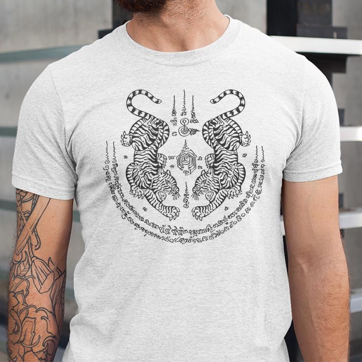 Twin Tiger Muay Thai Shorts Thailand Martial Arts Boxing Unisex Jersey T-Shirt