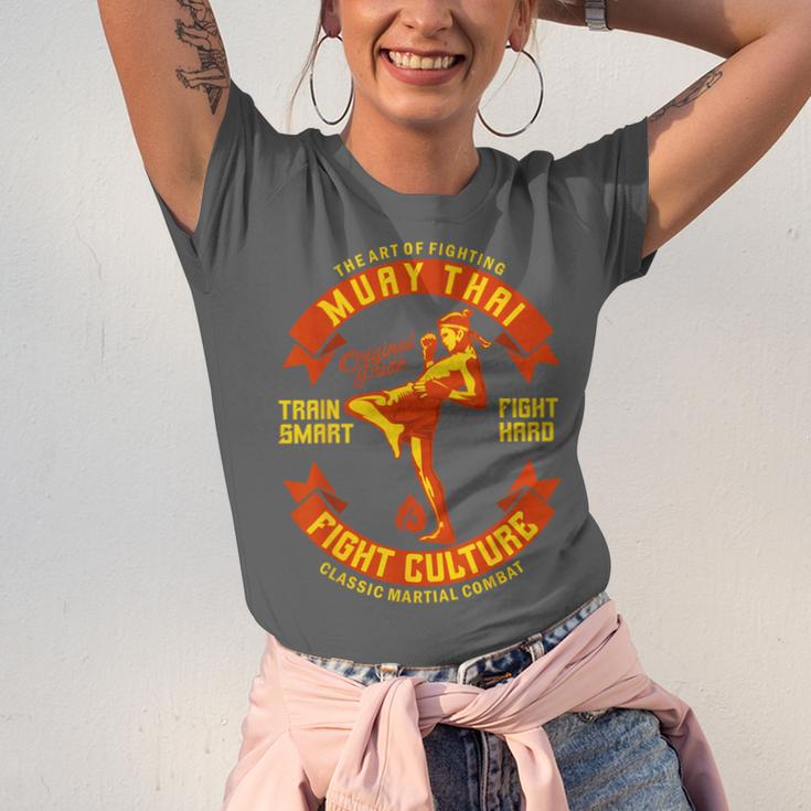 The Art Of Fighting Culture Muay Thai Unisex Jersey T-Shirt