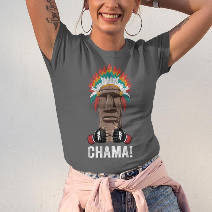 Chama Fighter MMA Fan JJB Boxing Muay Thai Kickboxing Unisex Jersey T-Shirt