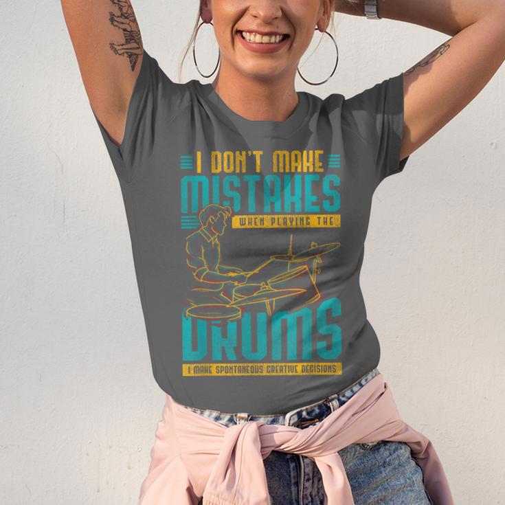 Drummer Drummer Drum Kit Unisex Jersey T-Shirt Drummer Drummer Drum Kit Unisex Jersey T-Shirt