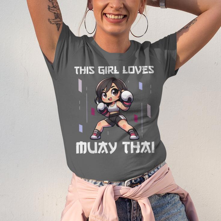 This Girl Loves Muay Thai Muay Thai Girls Kids Unisex Jersey T-Shirt This Girl Loves Muay Thai Muay Thai Girls Kids Unisex Jersey T-Shirt