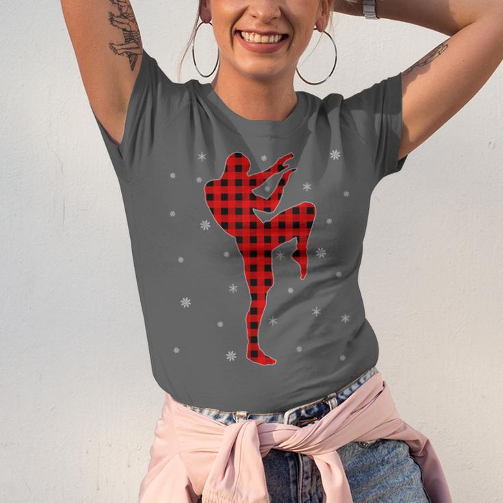 Matching Muay Thai Martial Arts Christmas Pajama Unisex Jersey T-Shirt