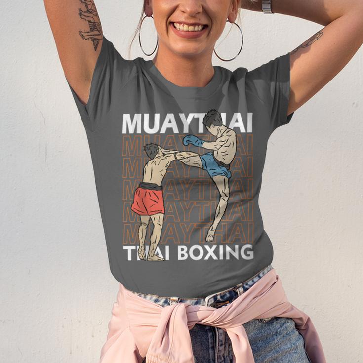 Muay Thai Boxing Unisex Jersey T-Shirt
