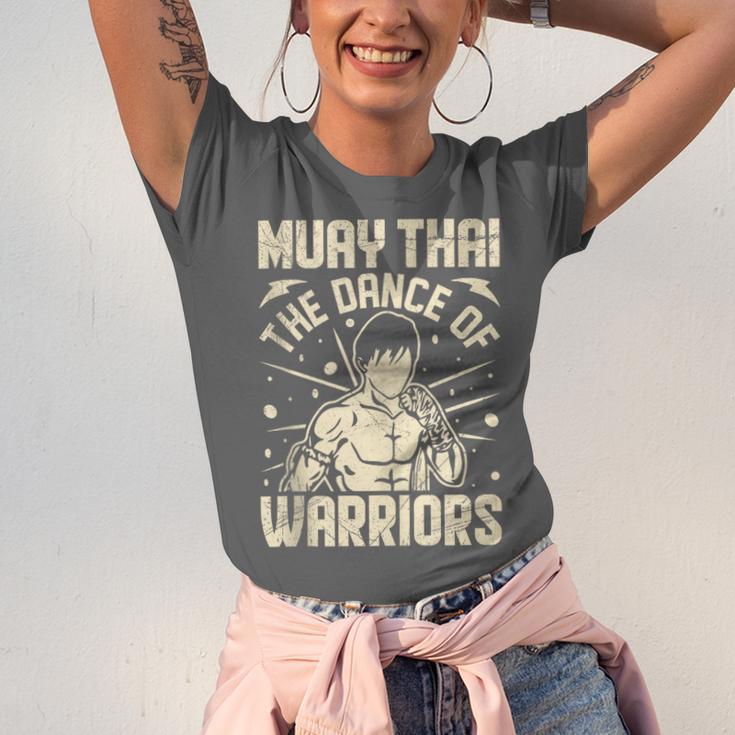 Muay Thai The Dance Of Warriors Muay Thai Unisex Jersey T-Shirt Muay Thai The Dance Of Warriors Muay Thai Unisex Jersey T-Shirt