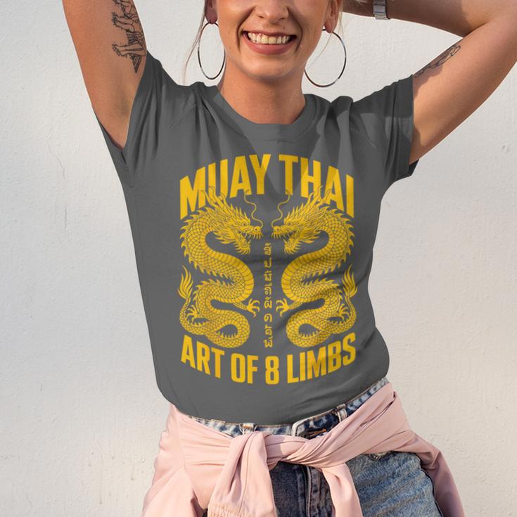 Muay Thai Dragons Thai Boxing Fighter Unisex Jersey T-Shirt Muay Thai Dragons Thai Boxing Fighter Unisex Jersey T-Shirt