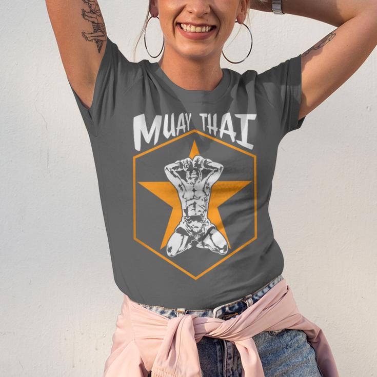 Muay Thai Fighter Sleeveless Unisex Jersey T-Shirt