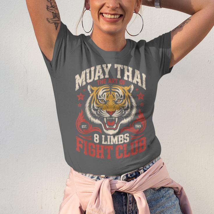 Muay Thai Fighter Tiger 8 Limbs Thai Boxing Unisex Jersey T-Shirt Muay Thai Fighter Tiger 8 Limbs Thai Boxing Unisex Jersey T-Shirt