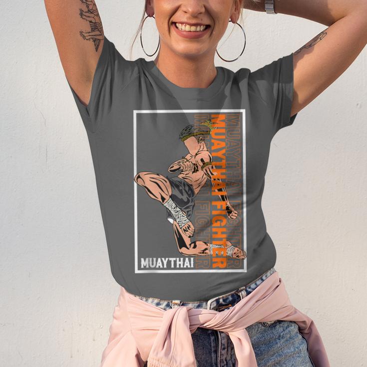 Muay Thai Fighter Unisex Jersey T-Shirt