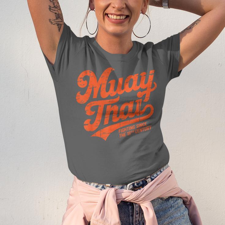 Muay Thai Fighting Muay Thai Coach Unisex Jersey T-Shirt Muay Thai Fighting Muay Thai Coach Unisex Jersey T-Shirt