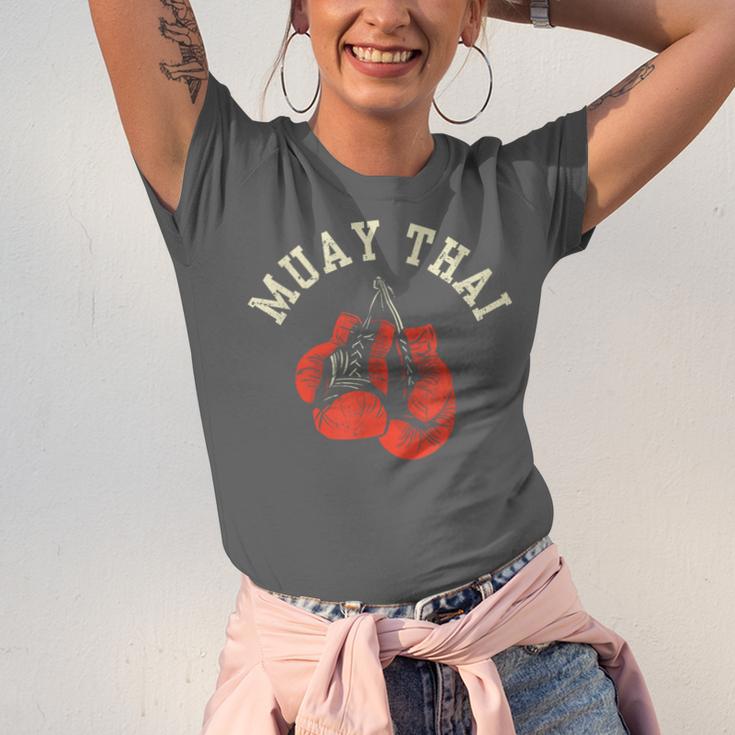Muay Thai Hobby Boxing Fighter Martial Arts Unisex Jersey T-Shirt