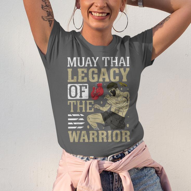 Muay Thai Legacy Of The Warrior Muay Thai Unisex Jersey T-Shirt