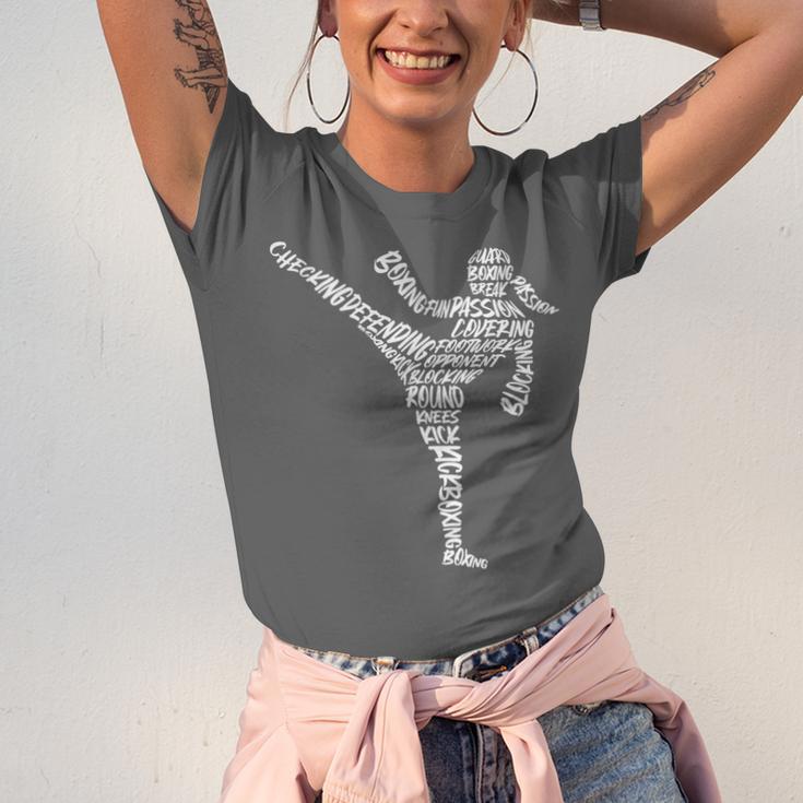Muay Thai Martial Arts Typography Kickboxer Girls Kickboxing Unisex Jersey T-Shirt Muay Thai Martial Arts Typography Kickboxer Girls Kickboxing Unisex Jersey T-Shirt