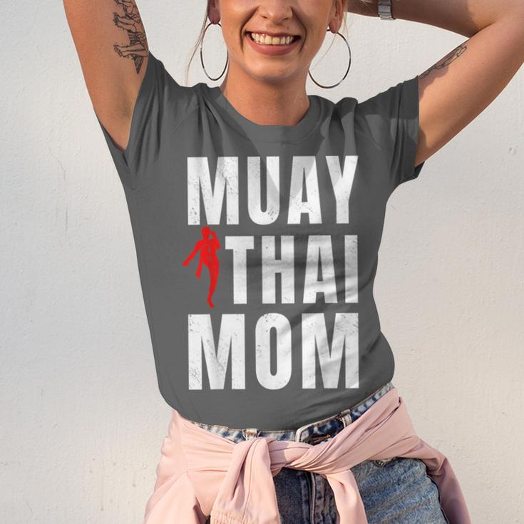 Muay Thai Mom Martial Artis Combat Sports Mother's Day Unisex Jersey T-Shirt