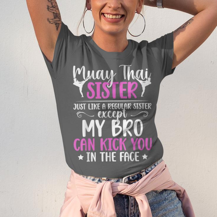 Muay Thai Sister Definition Muay Thai Sis Unisex Jersey T-Shirt