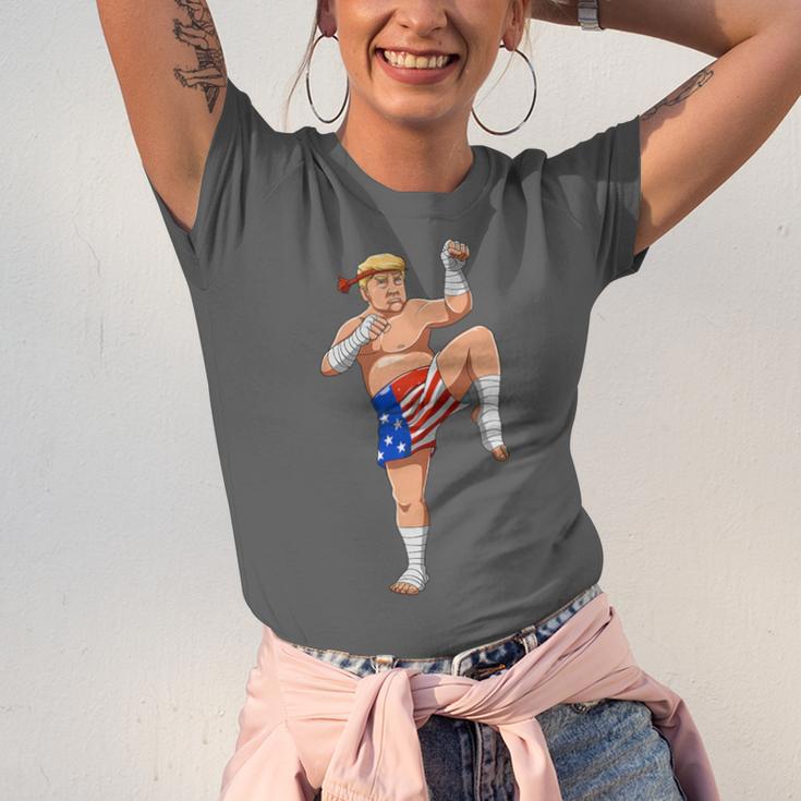 Muay Thai Trump Make Muay Thai Great Again Unisex Jersey T-Shirt Muay Thai Trump Make Muay Thai Great Again Unisex Jersey T-Shirt