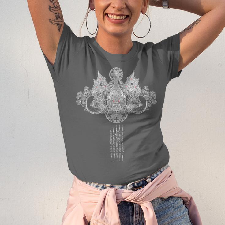 Thai Sak Yant Tattoo Muay Thai Art Unisex Jersey T-Shirt Thai Sak Yant Tattoo Muay Thai Art Unisex Jersey T-Shirt