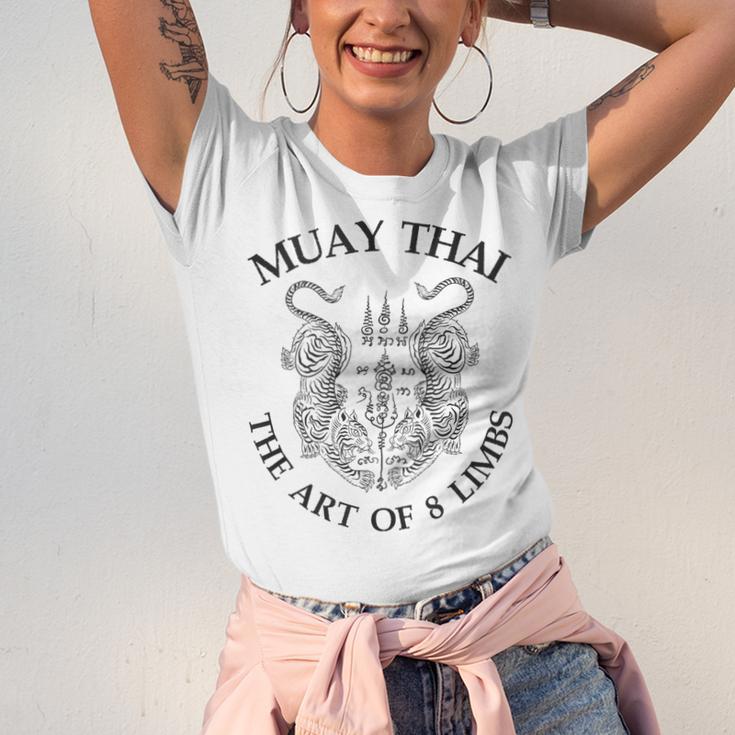 The Art Of 8 Limbs Muay Thai Unisex Jersey T-Shirt The Art Of 8 Limbs Muay Thai Unisex Jersey T-Shirt