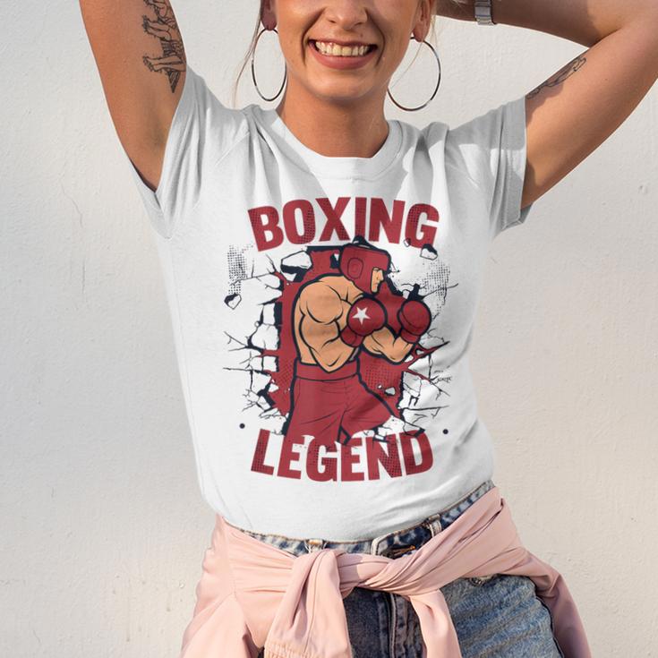 Boxing Legend Professional Boxer Muay Thai Boxing Unisex Jersey T-Shirt