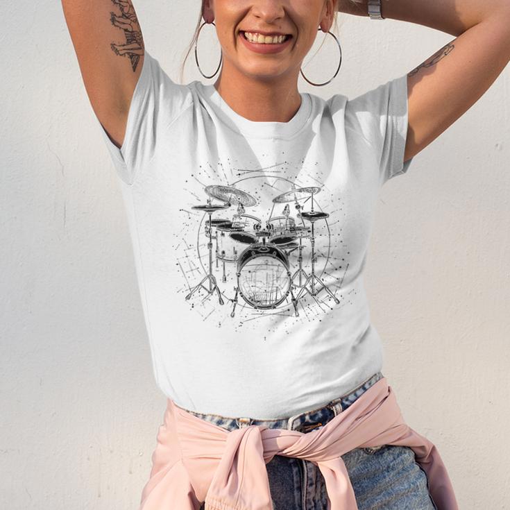 Drum Kit Raglan Baseball Tee Unisex Jersey T-Shirt Drum Kit Raglan Baseball Tee Unisex Jersey T-Shirt