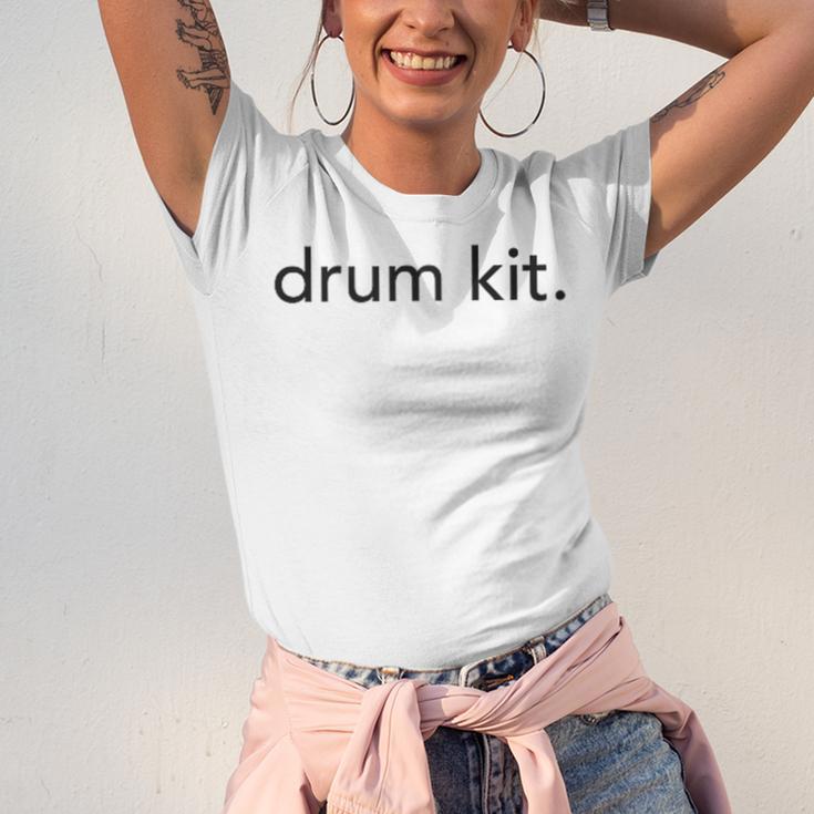 Minimalistic Drum Kit Minimal Raglan Baseball Tee Unisex Jersey T-Shirt