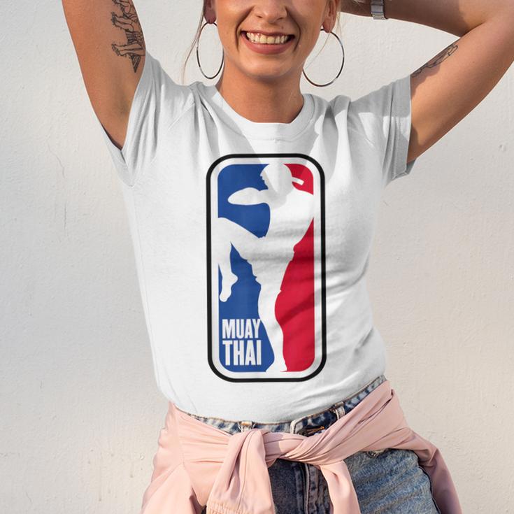 Muay Thai Fighter Retro Kickboxing MMA Training Unisex Jersey T-Shirt Muay Thai Fighter Retro Kickboxing MMA Training Unisex Jersey T-Shirt