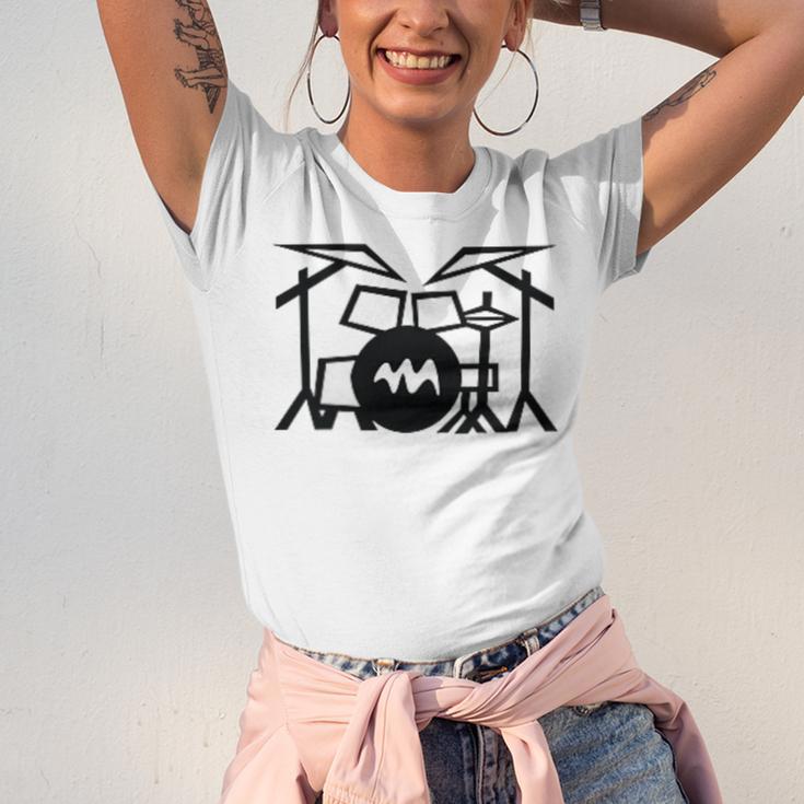Retro Drum Kit Raglan Baseball Tee Unisex Jersey T-Shirt Retro Drum Kit Raglan Baseball Tee Unisex Jersey T-Shirt