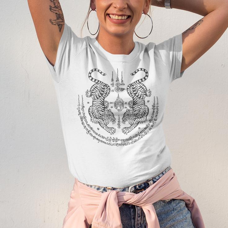 Twin Tiger Muay Thai Shorts Thailand Martial Arts Boxing Unisex Jersey T-Shirt