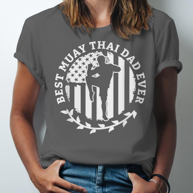 Best Muay Thai Dad Ever Martial Arts Fighter Unisex Jersey T-Shirt Best Muay Thai Dad Ever Martial Arts Fighter Unisex Jersey T-Shirt