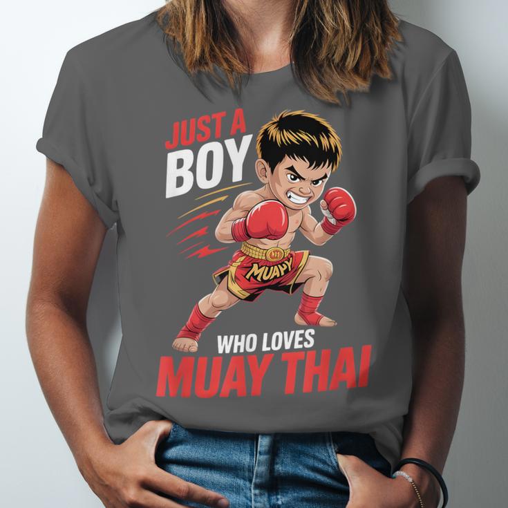 Boys Muay Thai Unisex Jersey T-Shirt Boys Muay Thai Unisex Jersey T-Shirt