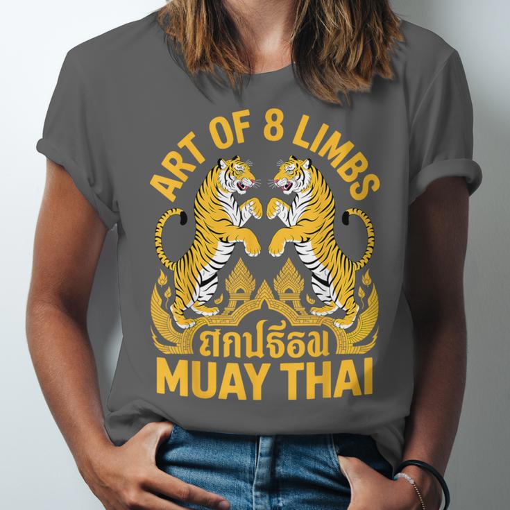 Cute Muay Thai Art For Men Women Kids Muay Thai Lovers Unisex Jersey T-Shirt