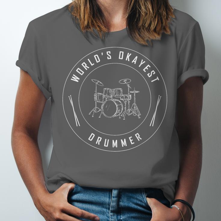Drummer Drum Kit Music Rock Unisex Jersey T-Shirt Drummer Drum Kit Music Rock Unisex Jersey T-Shirt