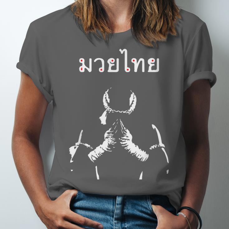 Muay Thai Thai Boxing For Muay Thai Fighter T-Shirt Unisex Jersey T-Shirt Muay Thai Thai Boxing For Muay Thai Fighter T-Shirt Unisex Jersey T-Shirt
