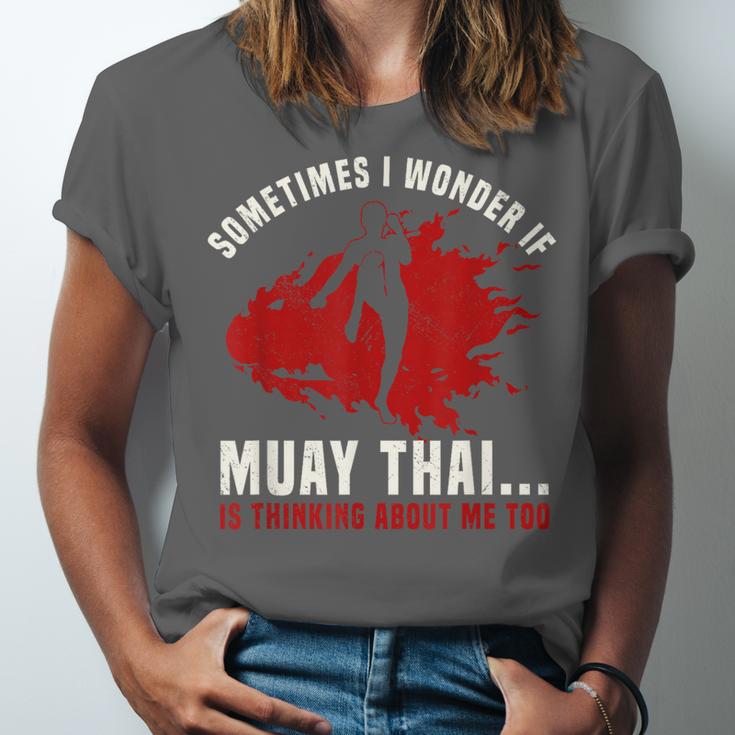 Muay Thai Boxing Teacher Kickboxing Martial Arts Instructor Unisex Jersey T-Shirt