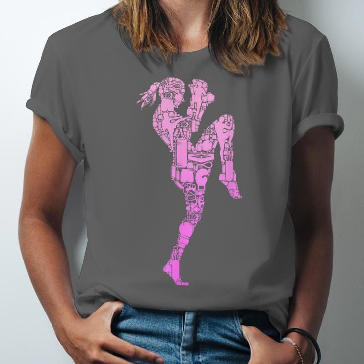 Muay Thai Thai Boxing Women Girls Children Unisex Jersey T-Shirt Muay Thai Thai Boxing Women Girls Children Unisex Jersey T-Shirt