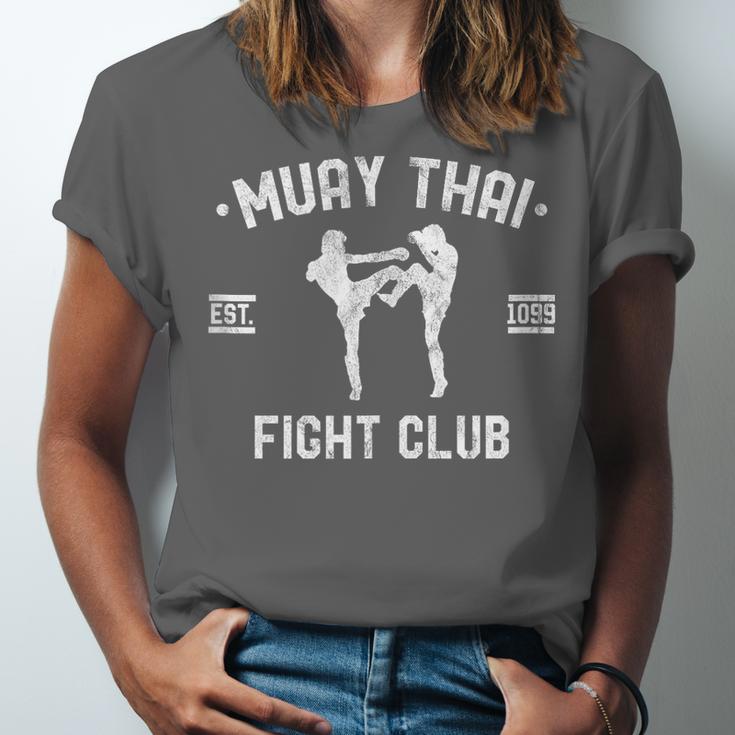 Muay Thai Fight Club Kickboxing Fighters W Unisex Jersey T-Shirt