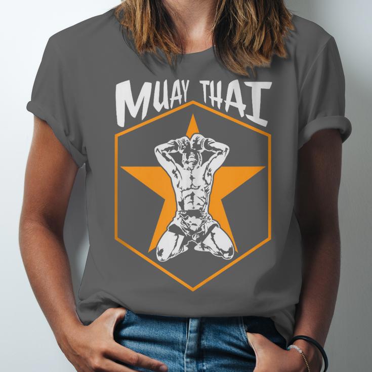 Muay Thai Fighter Sleeveless Unisex Jersey T-Shirt