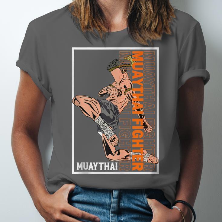 Muay Thai Fighter Unisex Jersey T-Shirt
